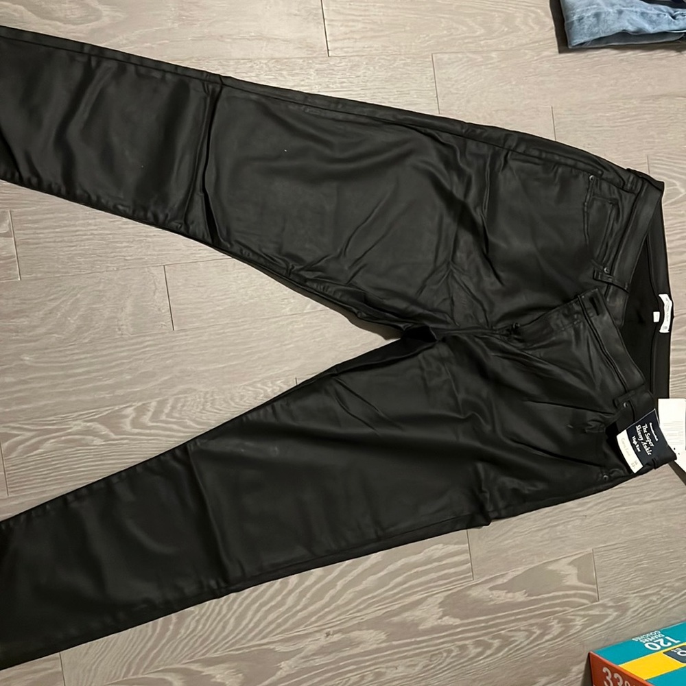 Black super skinny ankle - curve Abercrombie